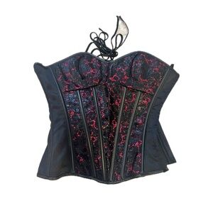 Sexy Black Corset Shirley of Hollywood Size Small
